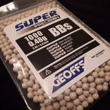 GEOFFS - 0.48G SUPER PRECISION BBS - 1000 ROUND